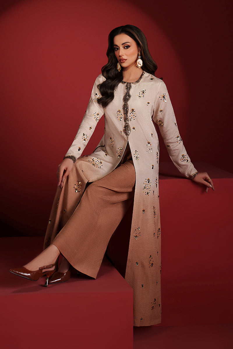 Fozia Khalid | Ombre Luxe | Radiant Dusk - by Libasekhas UK - Registered Vendor of : Fozia Khalid - 100% Original Designer Dress