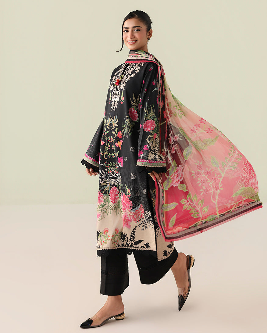 Roheenaz | Rosette Lawn | Radiant Noon - by Libasekhas UK - Registered Vendor of : Roheenaz - 100% Original Designer Dress