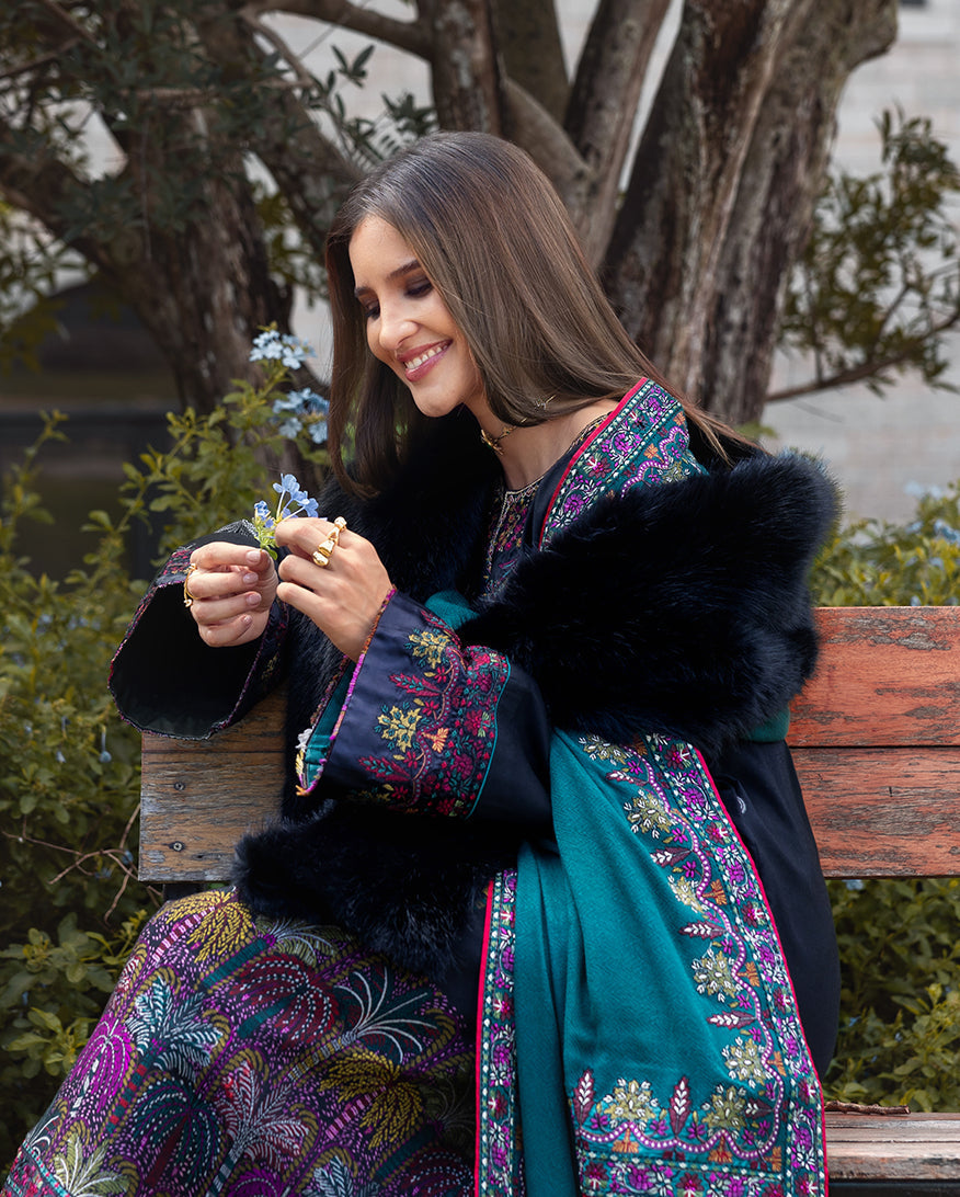 Mushq | Winter Broadway 25 | Radiant Solitude - by Libasekhas UK - Registered Vendor of : Mushq - 100% Original Designer Dress