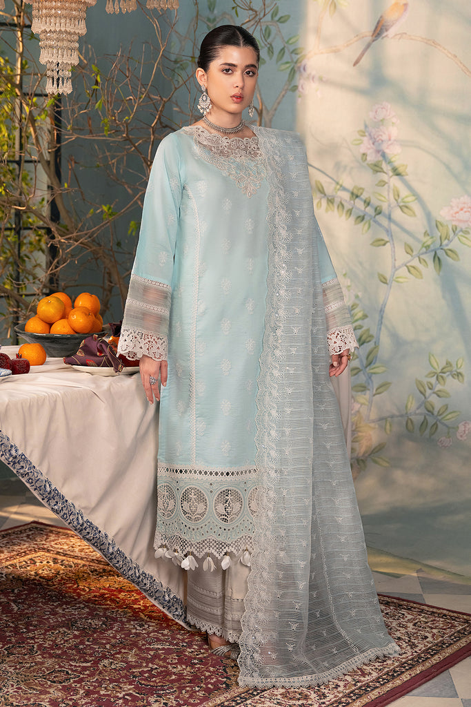 Rajbari | Chikankari Edition 24 | RJB-05 - by - Libasekhas UK - Registered Vendor of : Rajbari - 100% Original Designer Dresss
