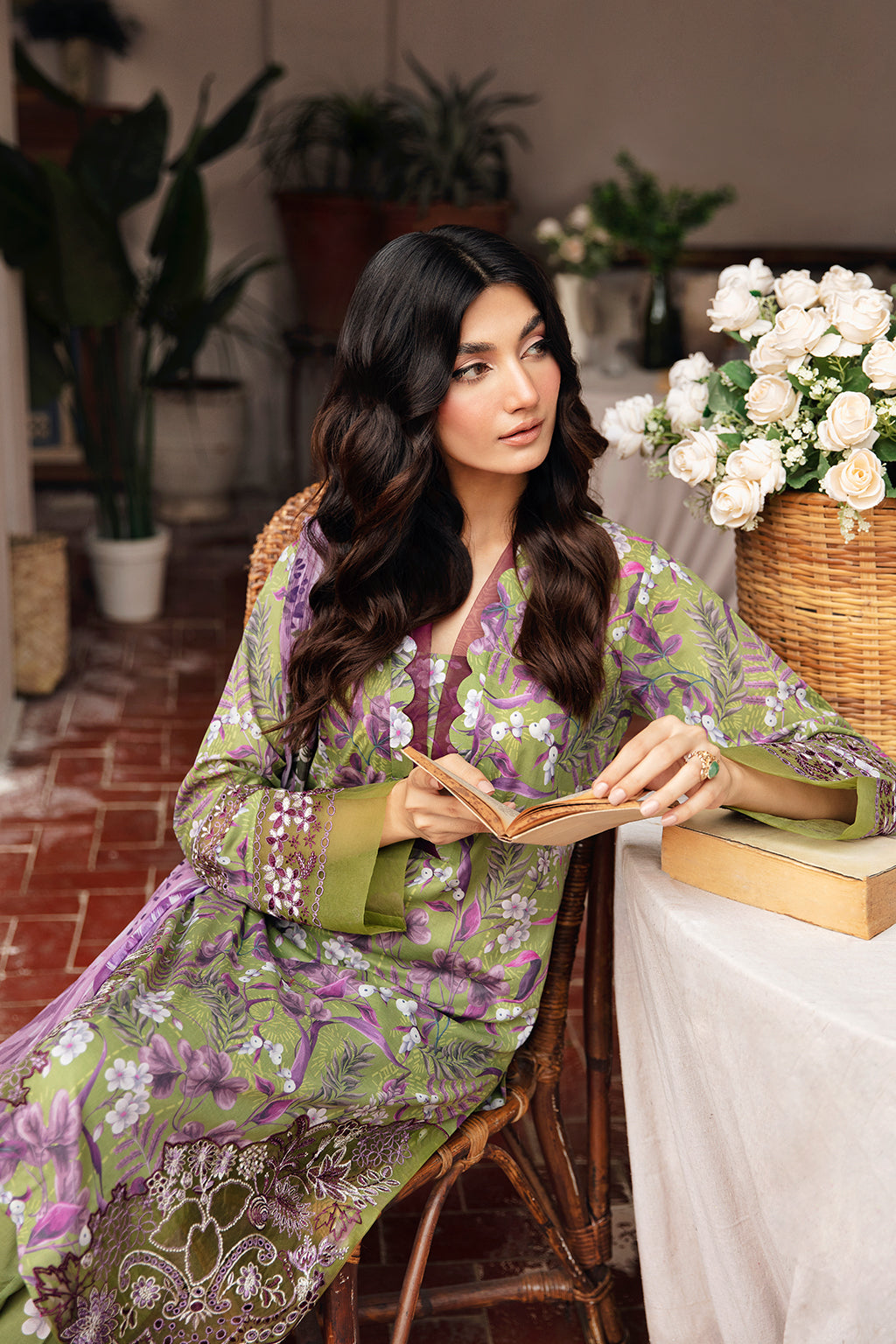 Ramsha | Rangrez Lawn Collection | N-410 - by - Libasekhas UK - Registered Vendor of : Ramsha - 100% Original Designer Dresss