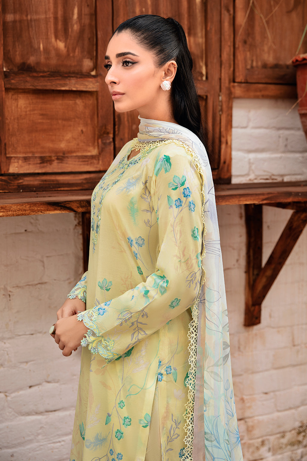 Ramsha | Rangrez Lawn Collection | N-407 - by - Libasekhas UK - Registered Vendor of : Ramsha - 100% Original Designer Dresss