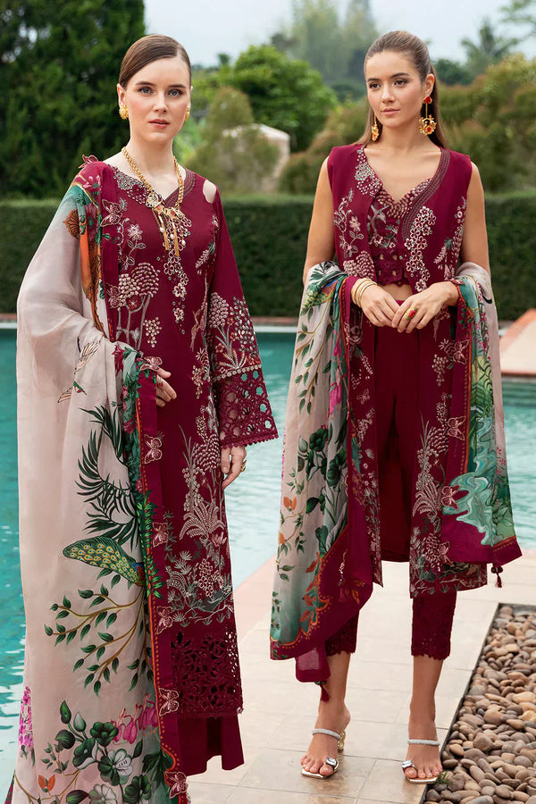 Ramsha | Andaz Collection | CRIMSON GLOW - by - Libasekhas UK - Registered Vendor of : Ramsha - 100% Original Designer Dresss