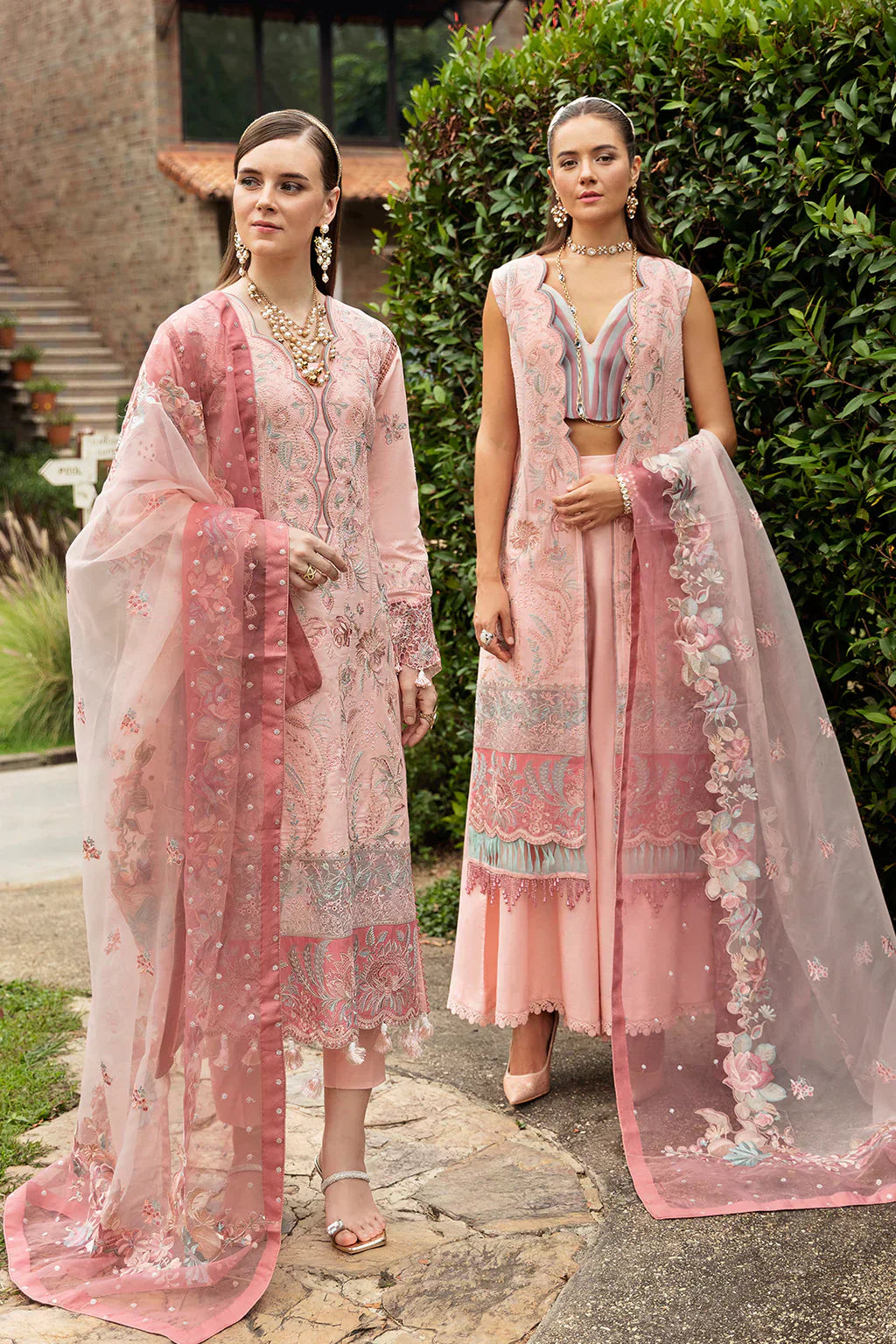 Ramsha | Andaz Collection | RADIANT PINK - by - Libasekhas UK - Registered Vendor of : Ramsha - 100% Original Designer Dresss