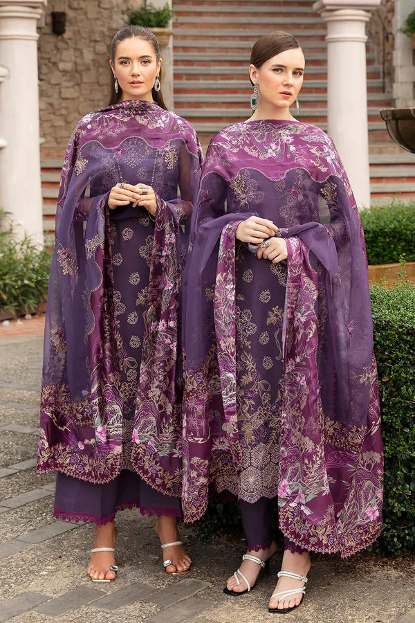 Ramsha | Andaz Collection | PURPLE SAPPHIRE - by - Libasekhas UK - Registered Vendor of : Ramsha - 100% Original Designer Dresss