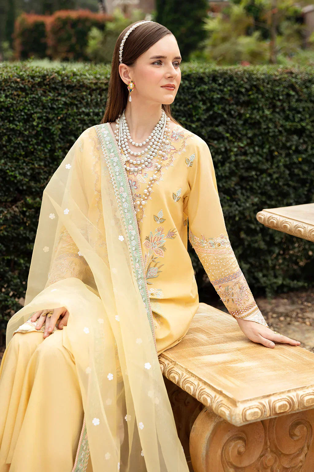 Ramsha | Andaz Collection | MELLOW YELLOW - by - Libasekhas UK - Registered Vendor of : Ramsha - 100% Original Designer Dresss