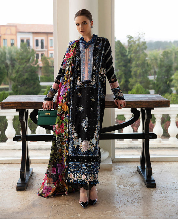 Republic Womenswear | Ilana Eid Luxury Lawn | MÃÂÃÂ©line - by - Libasekhas UK - Registered Vendor of : Republic Womenswear - 100% Original Designer Dresss