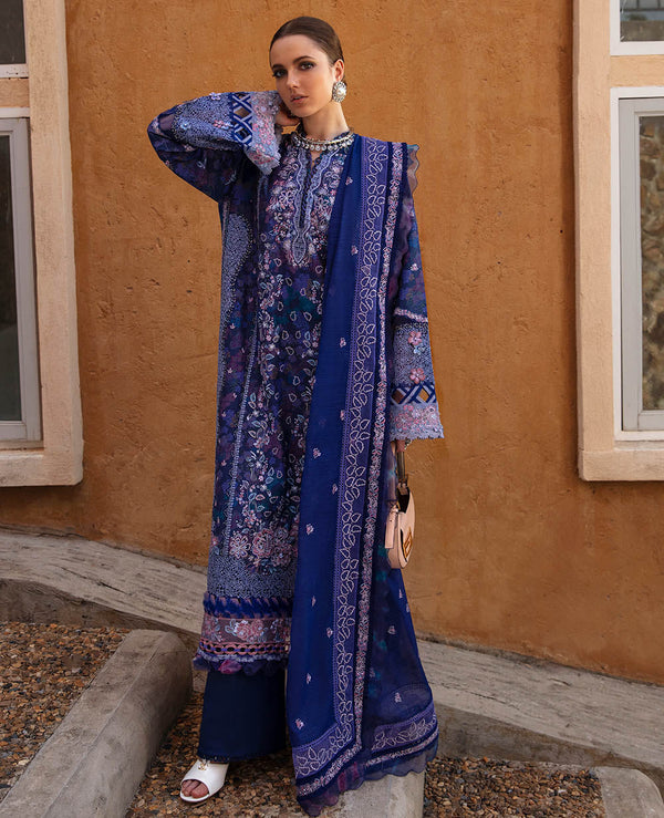 Republic Womenswear | Ilana Eid Luxury Lawn | Lawn Lune - by - Libasekhas UK - Registered Vendor of : Republic Womenswear - 100% Original Designer Dresss