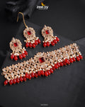Katrina's Necklace Set - by - Libasekhas UK - Registered Vendor of : Zeesy - 100% Original Designer Dresss