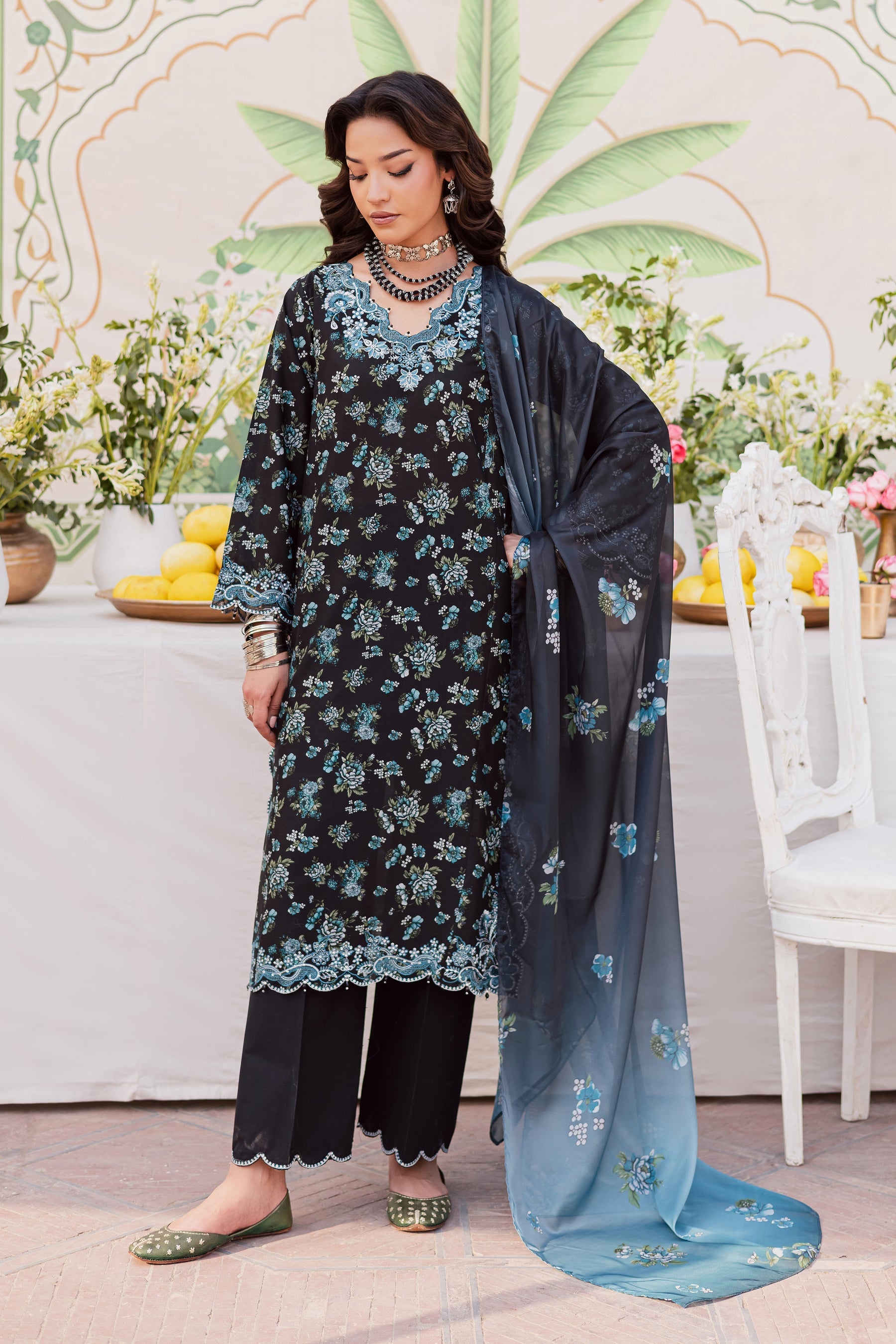 Batik | Festive Eid 26 | Reezay - by Libasekhas UK - Registered Vendor of : Batik - 100% Original Designer Dress