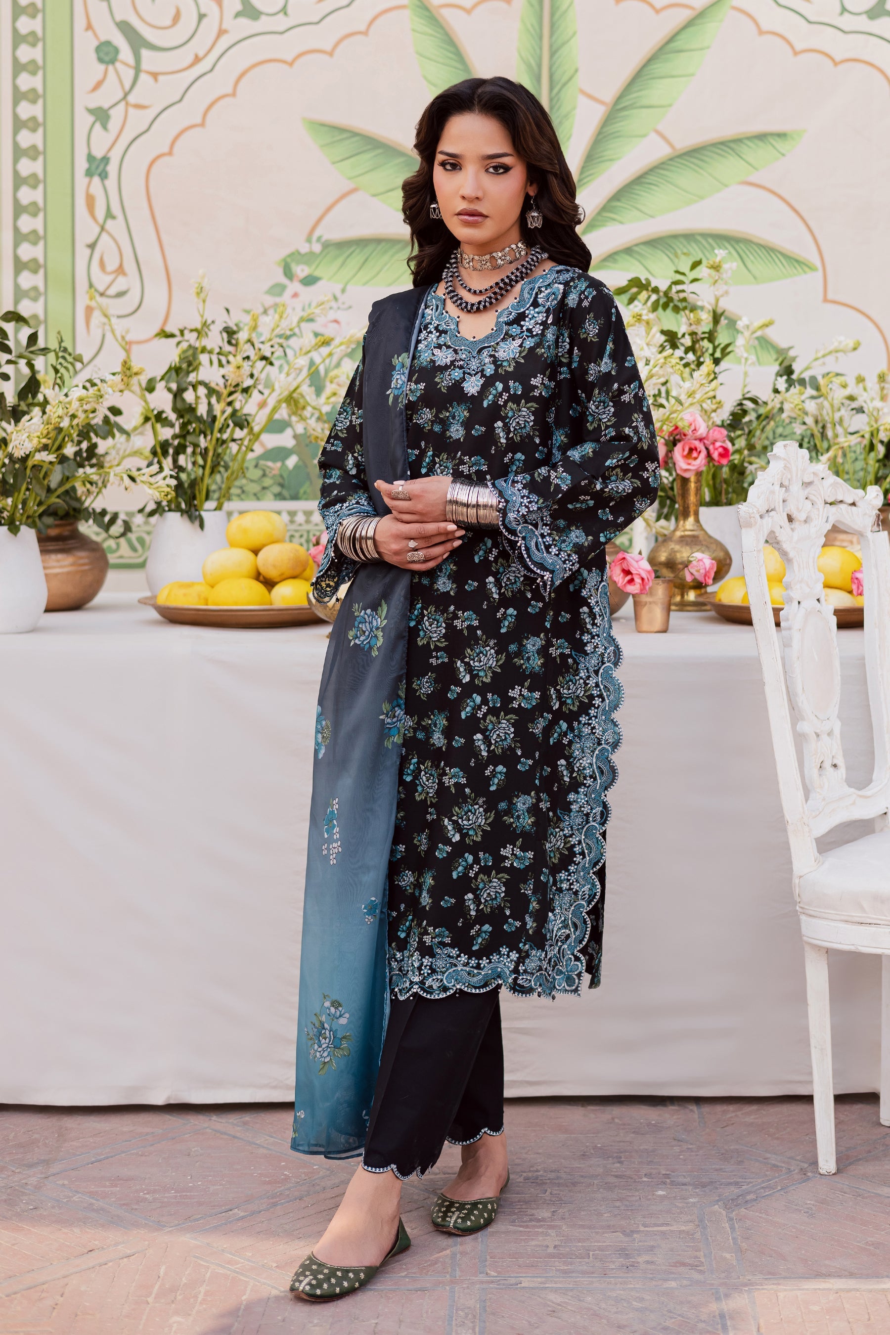 Batik | Festive Eid 26 | Reezay - by Libasekhas UK - Registered Vendor of : Batik - 100% Original Designer Dress