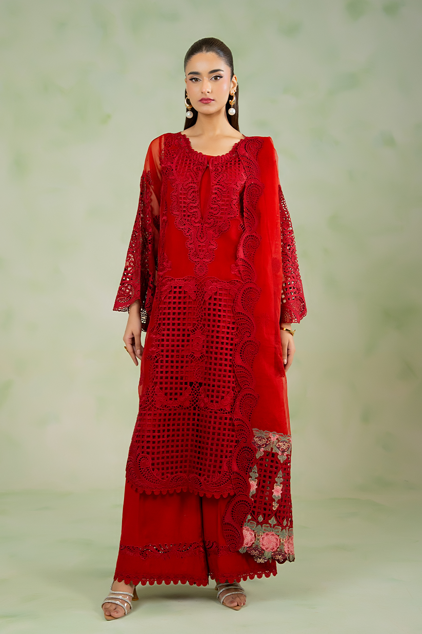 Saad Shaikh | Cutwork 26 | Relle - by Libasekhas UK - Registered Vendor of : Saad Shaikh - 100% Original Designer Dress