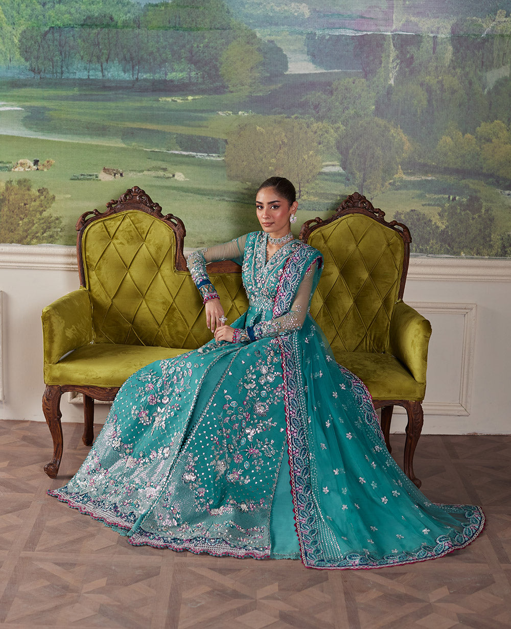 Republic Womenswear | Pieno De Verde Wedding 24 | RWU-24-D6 (Serra ) - by - Libasekhas UK - Registered Vendor of : Republic Womenswear - 100% Original Designer Dresss