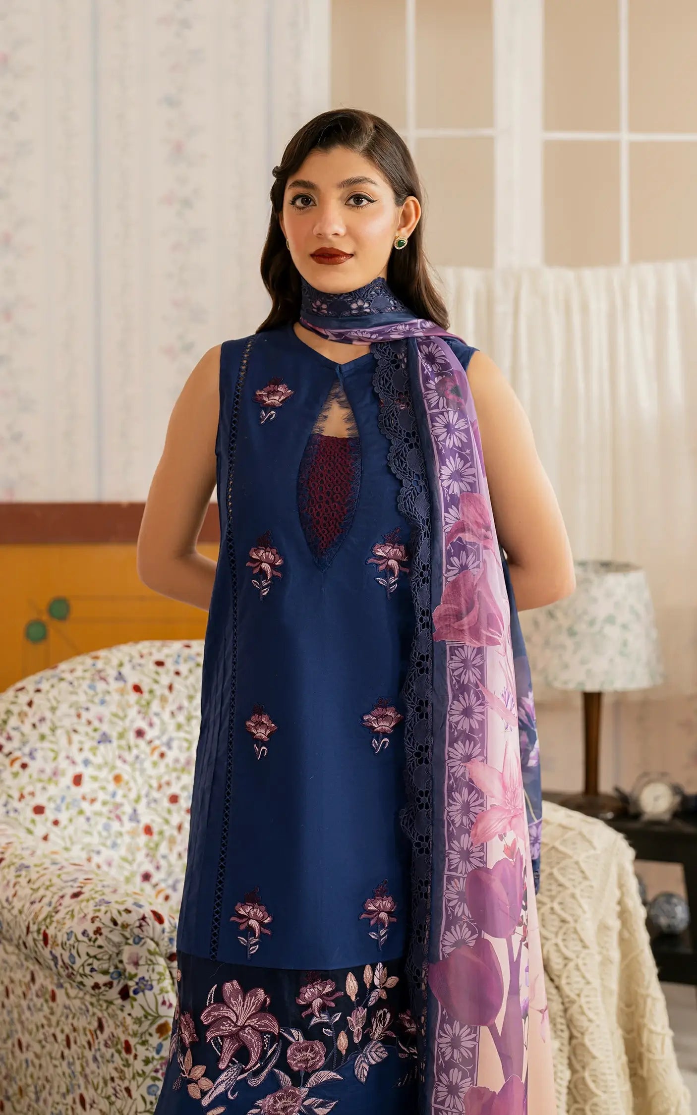 Asifa and Nabeel | Meraki Vintage 25 | Resham (MVL25-18) - by - Libasekhas UK - Registered Vendor of : Asifa and Nabeel - 100% Original Designer Dresss