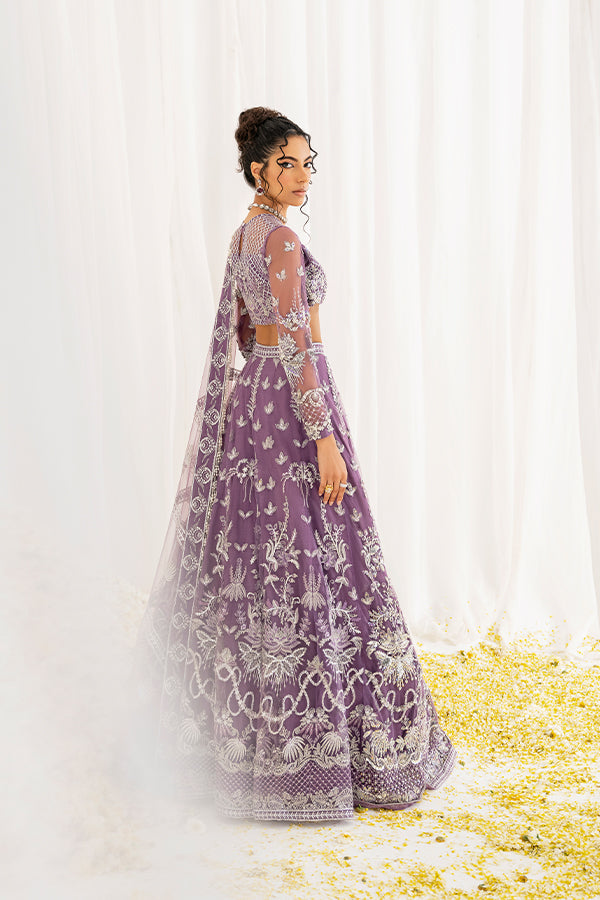 Saffron | Reveur Luxury Festive | SF-04 Estelle - by - Libasekhas UK - Registered Vendor of : Saffron - 100% Original Designer Dresss