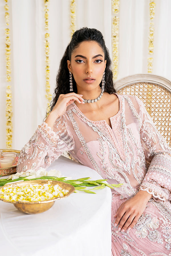 Saffron | Reveur Luxury Festive | SF-02 Ruzena - by - Libasekhas UK - Registered Vendor of : Saffron - 100% Original Designer Dresss