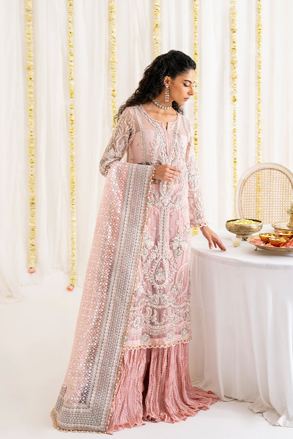 Saffron | Reveur Luxury Festive | SF-02 Ruzena - by - Libasekhas UK - Registered Vendor of : Saffron - 100% Original Designer Dresss