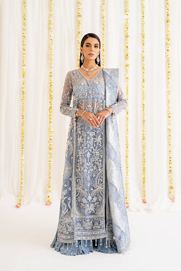 Saffron | Reveur Luxury Festive | SF-06 Esmeray - by - Libasekhas UK - Registered Vendor of : Saffron - 100% Original Designer Dresss