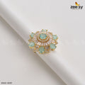 Sunflower Ring-8281 - by - Libasekhas UK - Registered Vendor of : Zeesy - 100% Original Designer Dresss
