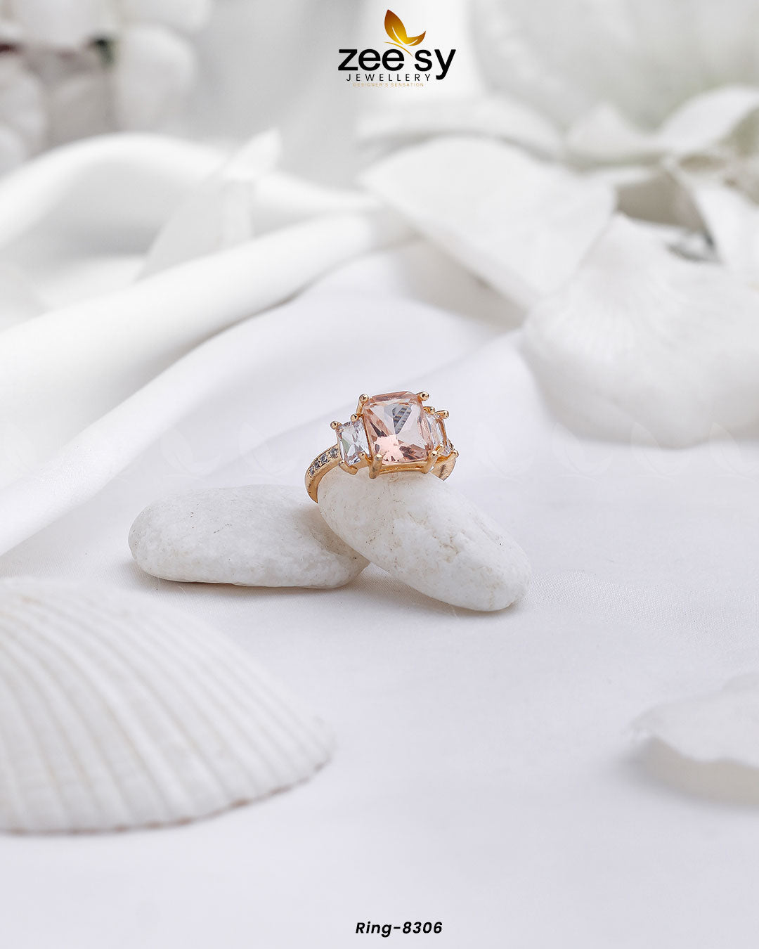 Ring-8306 - by - Libasekhas UK - Registered Vendor of : Zeesy - 100% Original Designer Dresss