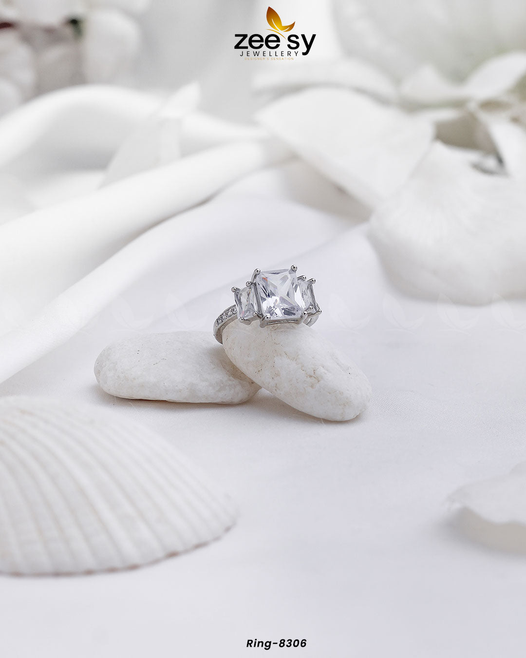 Ring-8306 - by - Libasekhas UK - Registered Vendor of : Zeesy - 100% Original Designer Dresss