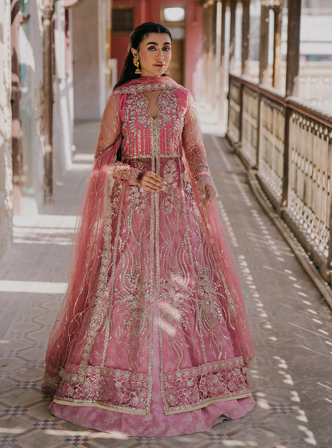 Roheenaz | Pehli Si Muhabbat Wedding Collection |  Ulfat - by - Libasekhas UK - Registered Vendor of : Roheenaz - 100% Original Designer Dresss