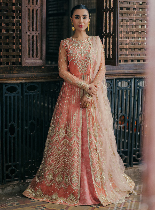 Roheenaz | Pehli Si Muhabbat Wedding Collection |  Shafaq - by - Libasekhas UK - Registered Vendor of : Roheenaz - 100% Original Designer Dresss
