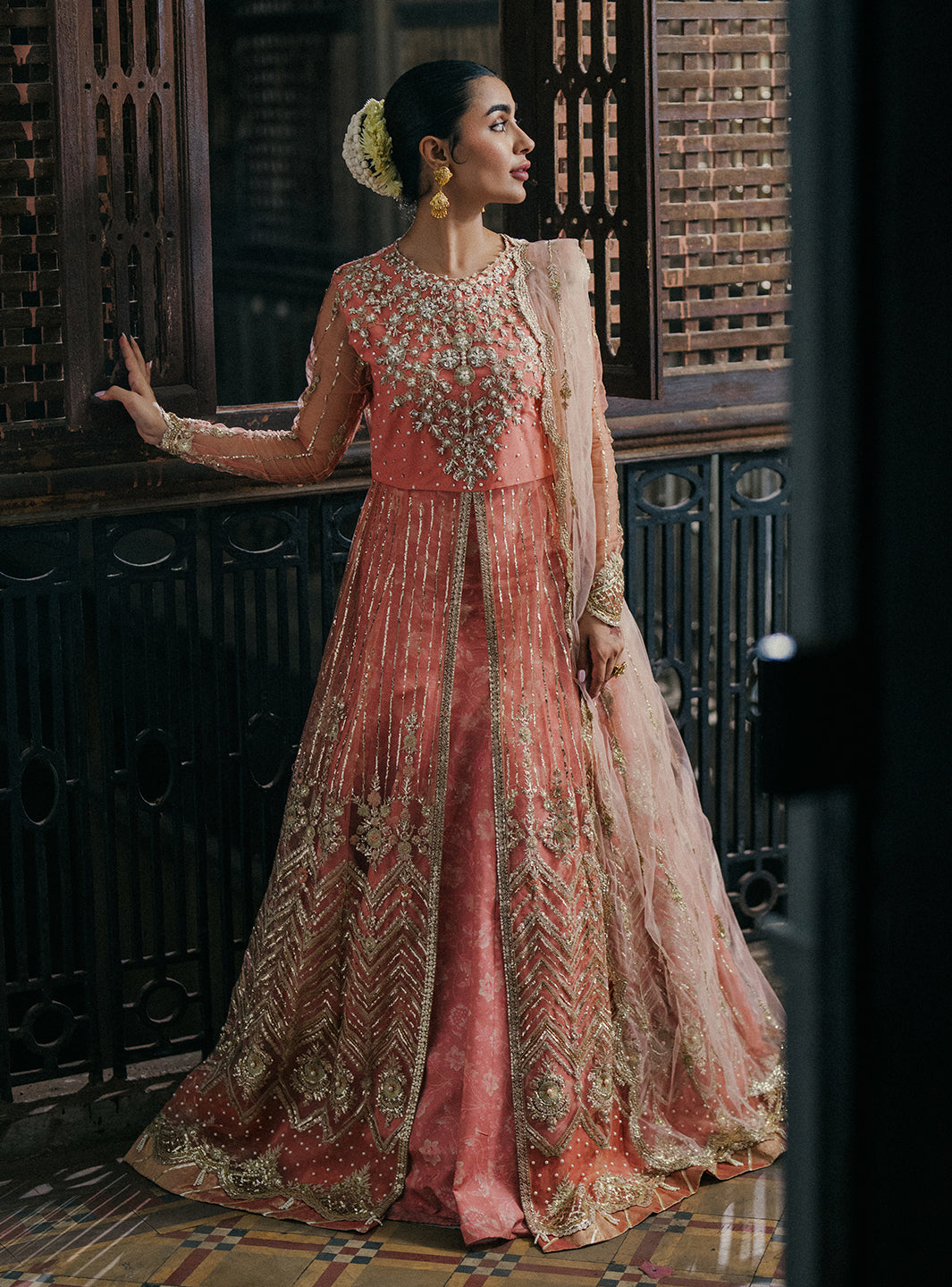 Roheenaz | Pehli Si Muhabbat Wedding Collection |  Shafaq - by - Libasekhas UK - Registered Vendor of : Roheenaz - 100% Original Designer Dresss