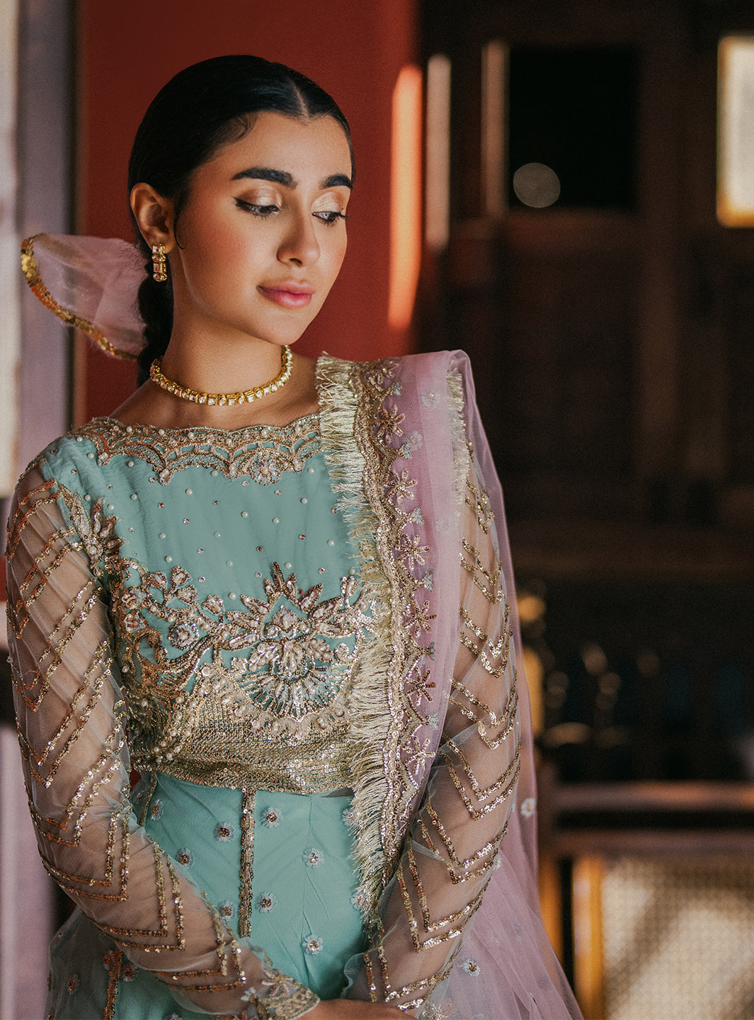 Roheenaz | Pehli Si Muhabbat Wedding Collection |  AARZO - by - Libasekhas UK - Registered Vendor of : Roheenaz - 100% Original Designer Dresss