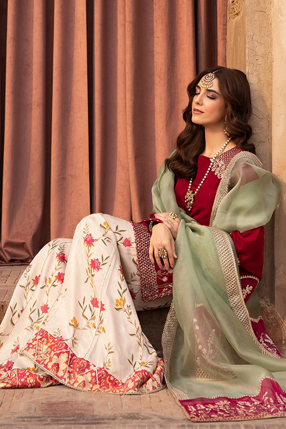 Azure | Vogue Formals | Rose Reverie - by - Libasekhas UK - Registered Vendor of : Azure - 100% Original Designer Dresss