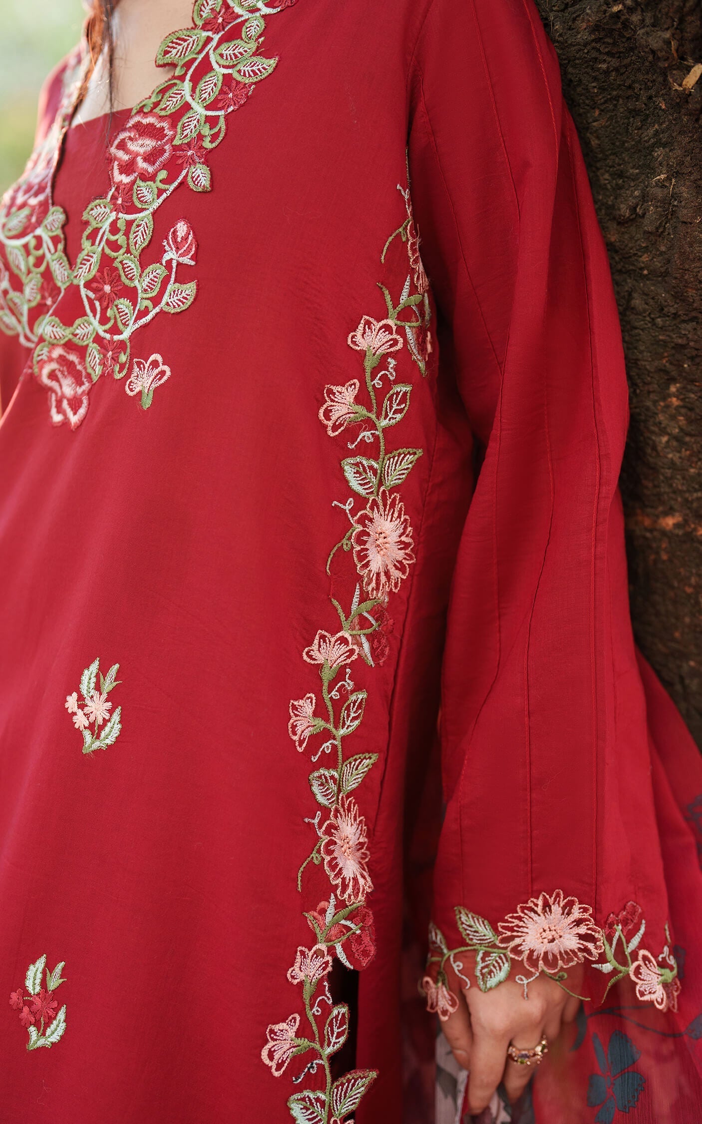 Asifa and Nabeel | Eden Cambric 25 | Rose Whisper ECU25-07 - by Libasekhas UK - Registered Vendor of : Asifa and Nabeel - 100% Original Designer Dress