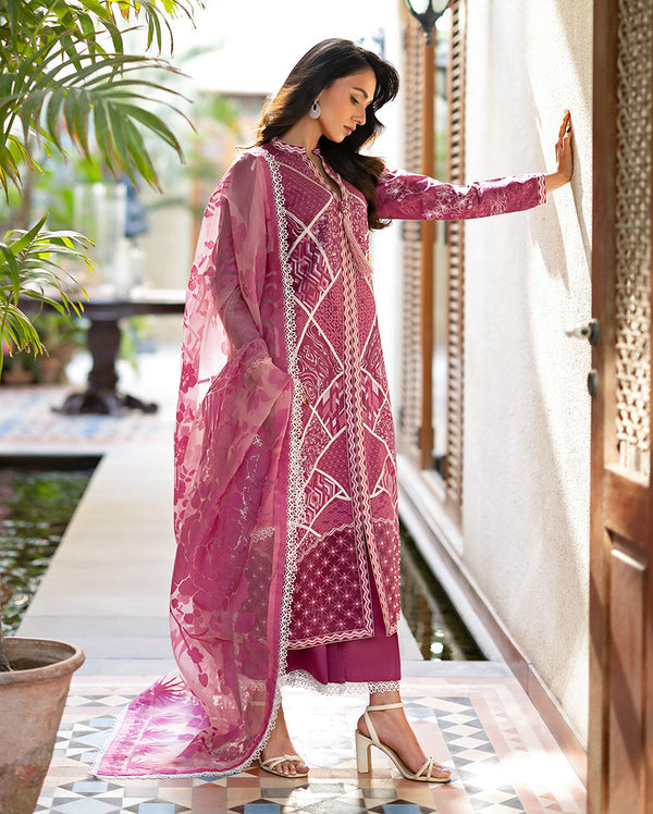 Mushq | Astoria Lawn 26 | Rosea - by Libasekhas UK - Registered Vendor of : Mushq - 100% Original Designer Dress
