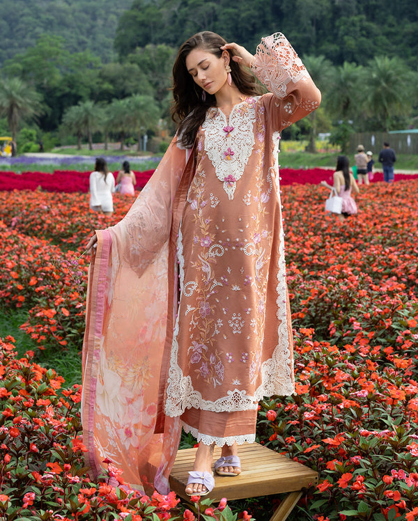 Mushq | Hemline the Secret Garden | Rosette Reverie - by Libasekhas UK - Registered Vendor of : Mushq - 100% Original Designer Dress
