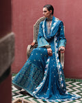 Mushq | Nuvera Rawsilk | Rouge Sapphire - by Libasekhas UK - Registered Vendor of : Mushq - 100% Original Designer Dress