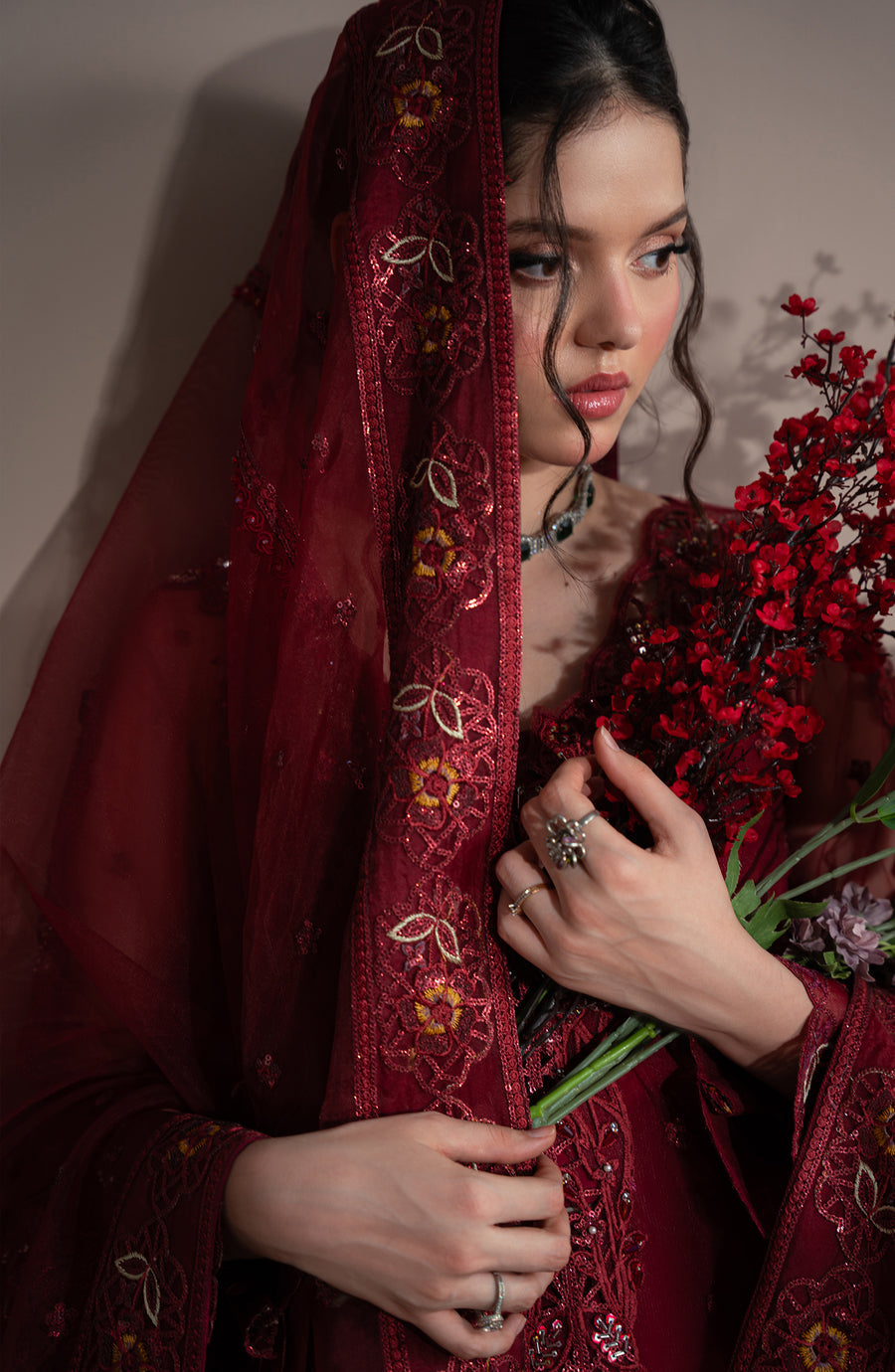 Fabiha Fatima | Elvin Pret Wear | RUBEIA - by Libasekhas UK - Registered Vendor of : Fabiha Fatima - 100% Original Designer Dress