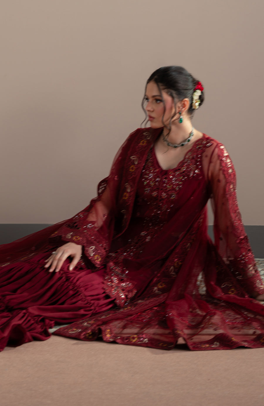 Fabiha Fatima | Elvin Pret Wear | RUBEIA - by Libasekhas UK - Registered Vendor of : Fabiha Fatima - 100% Original Designer Dress