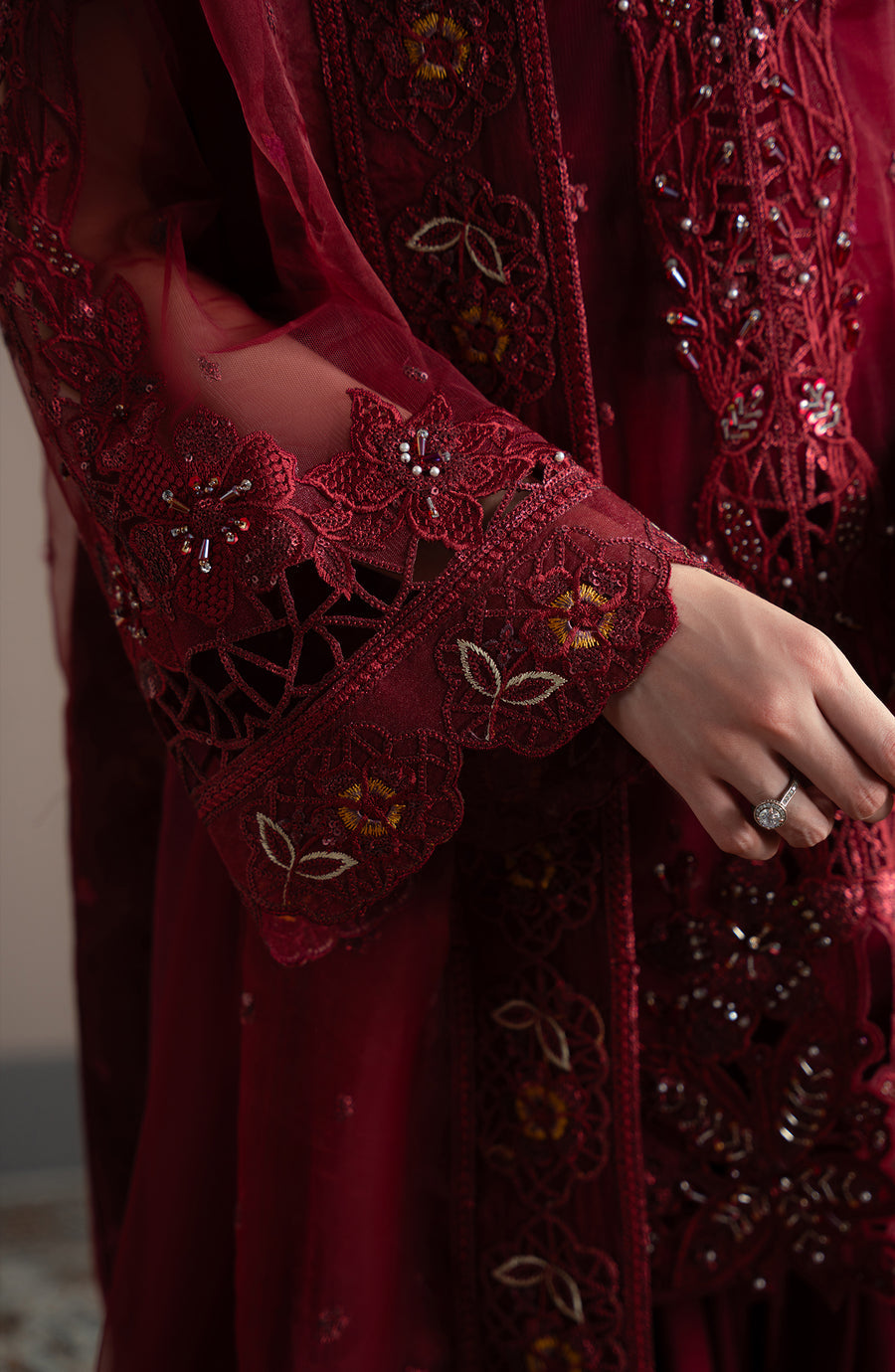Fabiha Fatima | Elvin Pret Wear | RUBEIA - by Libasekhas UK - Registered Vendor of : Fabiha Fatima - 100% Original Designer Dress
