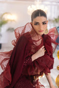 Azure | Embroidered Ensembles 23 | Ruby Vine - by - Libasekhas UK - Registered Vendor of : Azure - 100% Original Designer Dresss