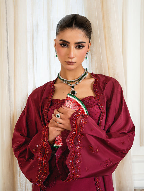 Epoque | Elysia Luxury Pret | Ruby - by Libasekhas UK - Registered Vendor of : Epoque - 100% Original Designer Dress