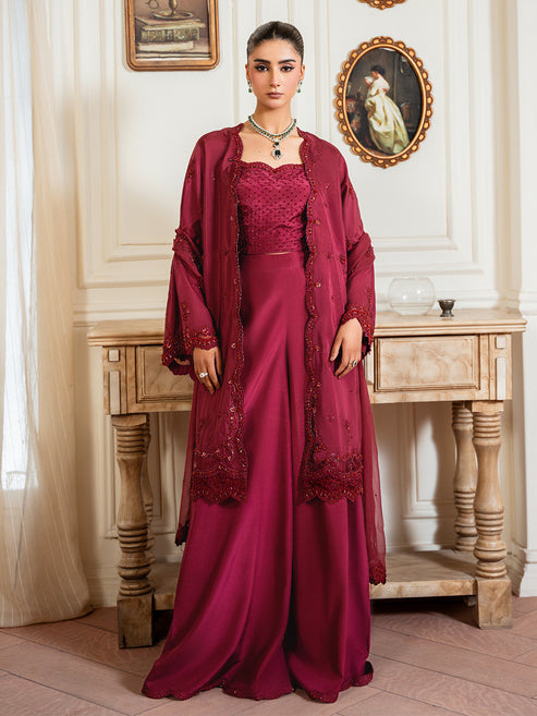 Epoque | Elysia Luxury Pret | Ruby - by Libasekhas UK - Registered Vendor of : Epoque - 100% Original Designer Dress
