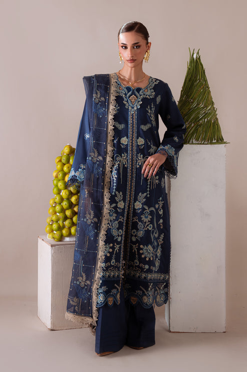 Aabyaan | Miraal Signature Embroidered Viscose 25 | RUHAB (AV-08) - by Libasekhas UK - Registered Vendor of : Aabyaan - 100% Original Designer Dress