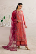 Batik | Festive Eid 26 | Rust Nazneen - by Libasekhas - Registered Vendor of : Batik - 100% Original Designer Dress