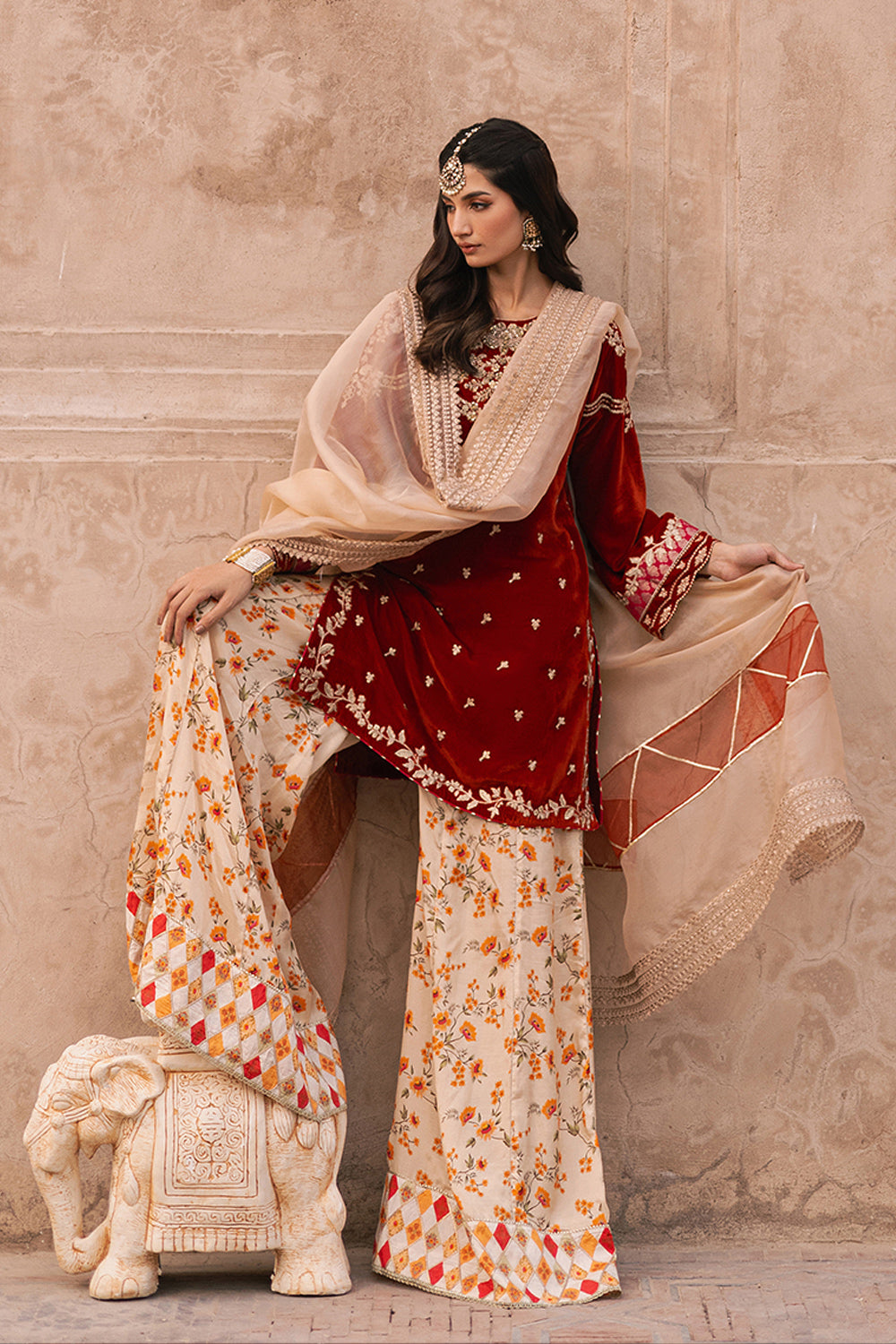 Azure | Vogue Formals | Rustic Amber - by - Libasekhas UK - Registered Vendor of : Azure - 100% Original Designer Dresss