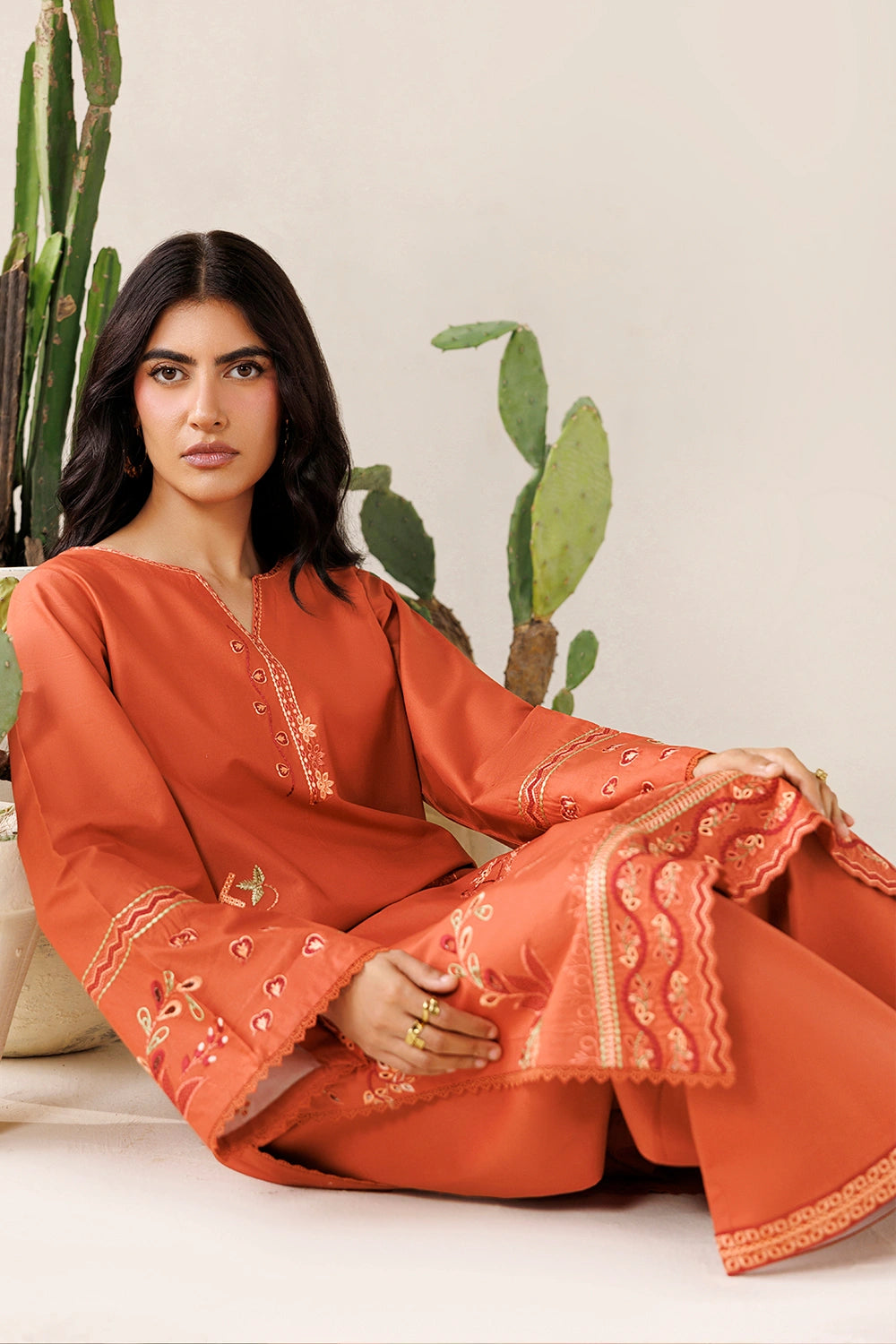 Azure | Chic Essentials |Rusty Mood - by Libasekhas UK - Registered Vendor of : Azure - 100% Original Designer Dress