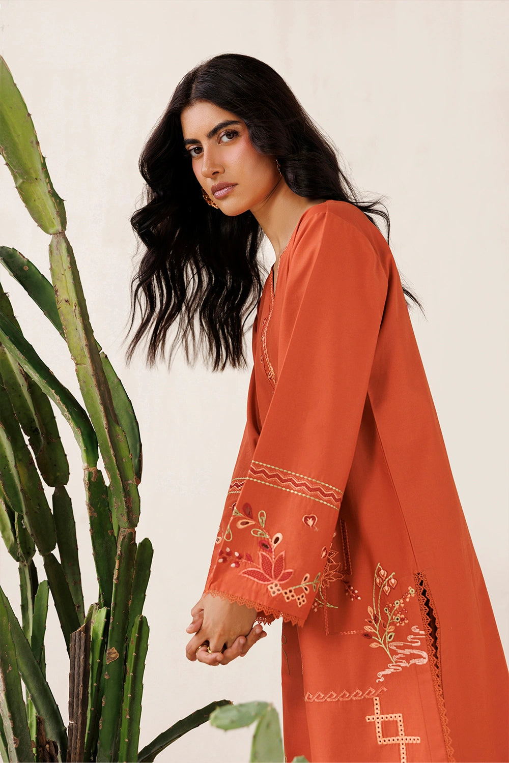 Azure | Chic Essentials |Rusty Mood - by Libasekhas UK - Registered Vendor of : Azure - 100% Original Designer Dress