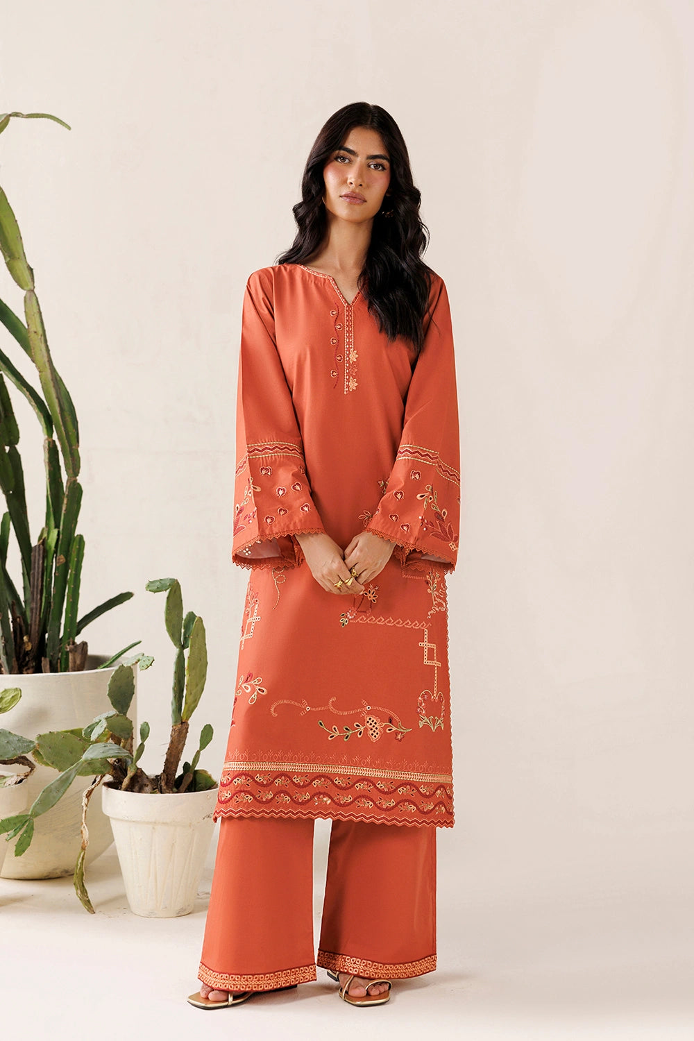 Azure | Chic Essentials |Rusty Mood - by Libasekhas UK - Registered Vendor of : Azure - 100% Original Designer Dress