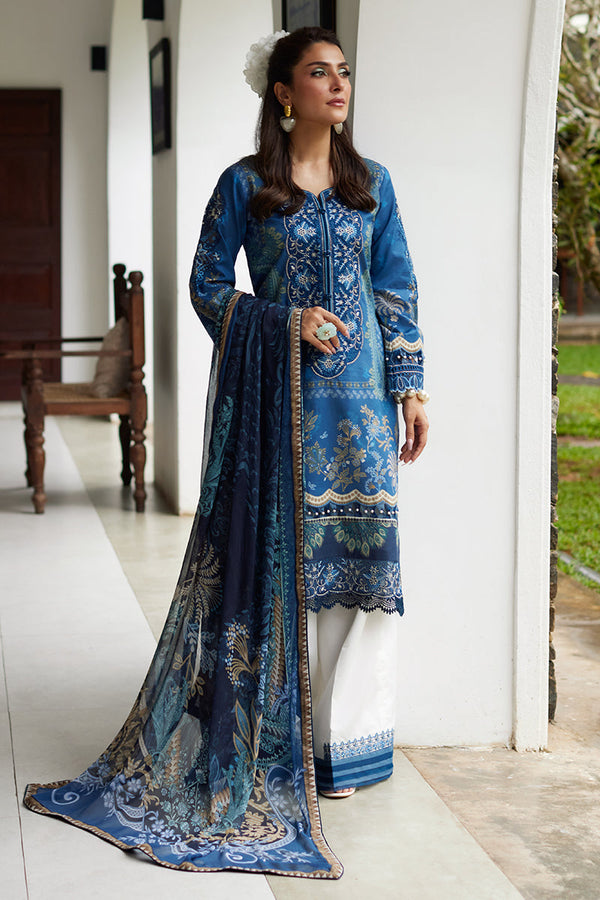 Gulaal | Saffira Lawn 25 | Aadhya - by - Libasekhas UK - Registered Vendor of : Gulaal - 100% Original Designer Dresss