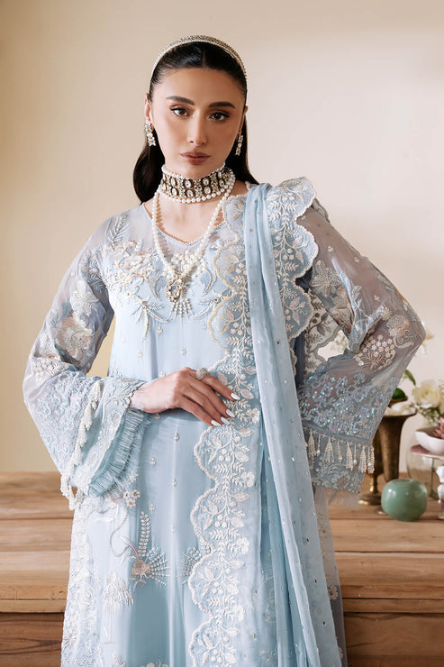 Imrozia Premium | Muse Luxury Chiffon 24 | S-1078 Glace - by - Libasekhas UK - Registered Vendor of : Imrozia Premium - 100% Original Designer Dresss