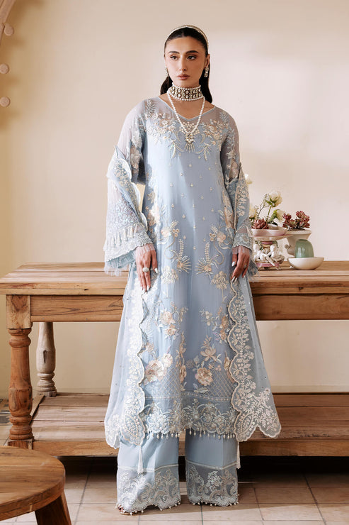 Imrozia Premium | Muse Luxury Chiffon 24 | S-1078 Glace - by - Libasekhas UK - Registered Vendor of : Imrozia Premium - 100% Original Designer Dresss