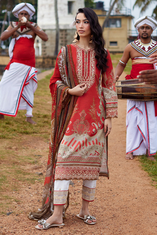 Gulaal | Saffira Lawn 25 | Zhuri - by - Libasekhas UK - Registered Vendor of : Gulaal - 100% Original Designer Dresss